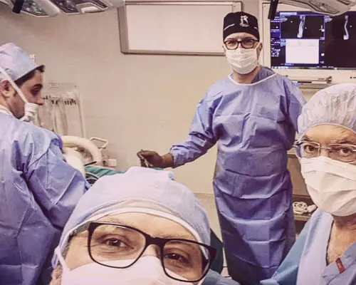 operating room team